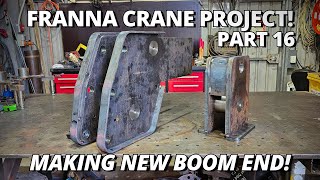 Building NEW Crane Boom End  Franna Crane Project  Part 16 [upl. by Scales]