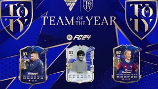 FC 24  CRAZY Pack opening for TOTY Attackers [upl. by Lura]