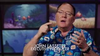 Finding Dory  Behind the scenes interview [upl. by Allisirp]