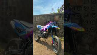 Decal CRF 150 L Full Body Keren Supermoto By JhonDecal [upl. by Nesnaj675]