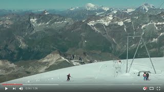 Warren Smith Ski Academy  End of our Cervinia  Zermatt 2016 summer courses [upl. by Benis]