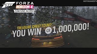 Forza Horizon 4  All 10 Riddles and Treasure Chest Locations Fortune Island Treasure Hunt [upl. by Assiren30]