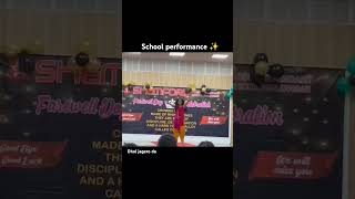 My school performance Part 1 dhol jagero daviralvideo danceshortsvideobhangradancerstrending [upl. by Niarbo]