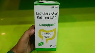 Lactulose Oral Solution Uses In Hindi  Lactolook Solution Uses In Hindi [upl. by Otreblig]