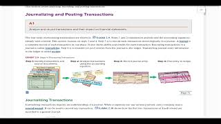 Chapter 2 Analyzing and Recording Transactions Egnatia College [upl. by Emmery]