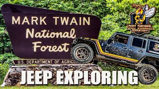 Jeep exploring Mark Twain National Forest [upl. by Pogah]