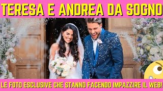 IL MATRIMONIO DA SOGNO DI TERESA LANGELLA E ANDREA DAL CORSO LE IMMAGINI CHE STANNO INFUOCANDO ILWEB [upl. by Breed485]