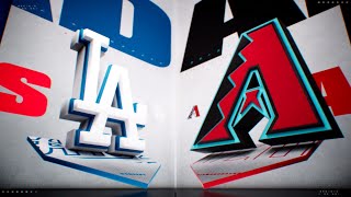 Dodgers vs Diamondbacks  Gameplay 083024 [upl. by Essy]