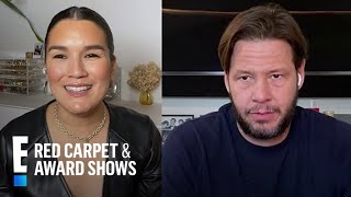 Ike Barinholtz amp Zoë Chao Dish on quotThe Afterpartyquot  E Red Carpet amp Award Shows [upl. by Ailito]