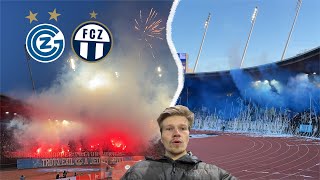 GC mit Nachspielzeit EKSTASE im ZÜRCHER DERBY  Grasshoppers v FC Zürich Credit Suisse SL Vlog [upl. by Ssilem]