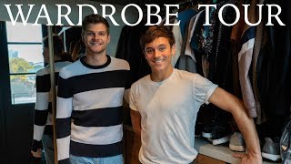 WARDROBE TOUR  INTHECLOSET WITH TOM DALEY [upl. by Labotsirhc6]