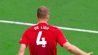 Matthijs de Ligt Transforming Manchester Uniteds Defence [upl. by Aniral]