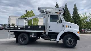 2001 Sterling L7500 Altec AT37G Insulated Articulated Bucket Truck For Sale [upl. by Thoma]