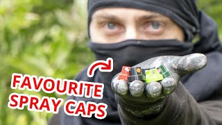 Graffiti CAPS Explained  Spray Caps that I use [upl. by Ahseral312]