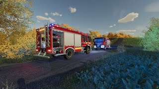 FS22Pożar nieużytków OSP14 [upl. by Ahsiram]