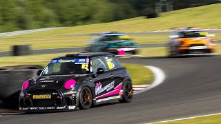 Quaife MINI Challenge Oulton Park 2022 BTCC [upl. by Akenor]