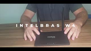 Roteador Wireless WiForce Intelbras W4300F Intelbras [upl. by Herwick]