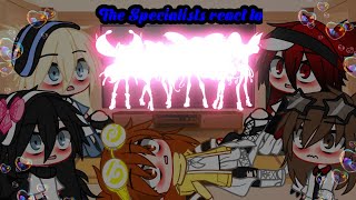 the specialists react to winx club tranformantions [upl. by Ahsanat]