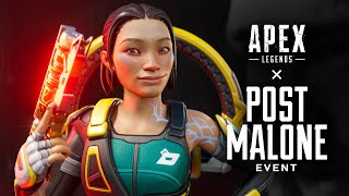 Apex Legends Gameplay AGAINST POST MALONE Fun Custom Server With BEST Players [upl. by Jallier]