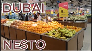 DUBAI NESTO Hypermarket prices  Labour Market [upl. by Geer131]