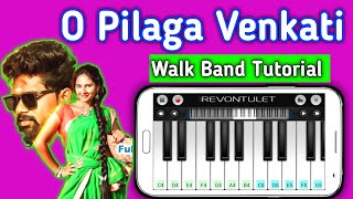 O Pilaga Venkati  Full Walk Band Tutorial  O Pilaga Venkati Song Piano Tutorial  Jays Piano [upl. by Jorge]