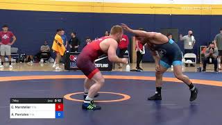 Chance Marsteller puts an end to Alec Pantaleos domestic win streak at the Last Chance Qualifier [upl. by Brothers]