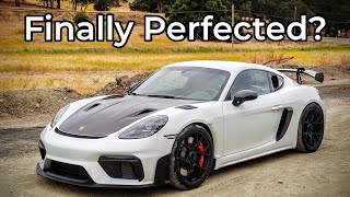 2023 Porsche GT4 RS Review  Can The Cayman Get Any Better [upl. by Belshin]