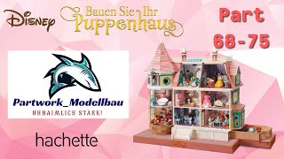 🔴Hachette Bau den Disney Puppenhaus Part 68  75 [upl. by Lynnell140]