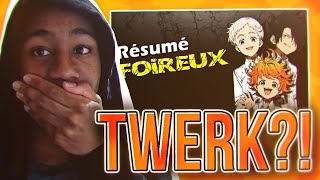 Je RÉAGIS au RÉSUMÉ FOIREUX  The Promised Neverland de CrazyBomb World  JPP 🤣  Sukari [upl. by Kus]