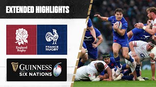 ABSOLUTELY ASTONISHING 😮  Extended Highlights  England v France  Guinness Six Nations Rugby [upl. by Ahsilrak821]