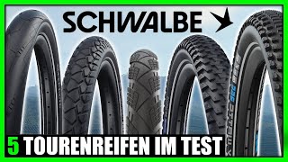 Welchen Schwalbe Tourenreifen Der große Vergleich von Slick bis Offroad [upl. by Aillemac]