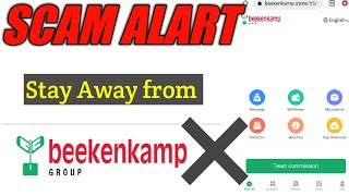 Beekenkaamp Review  Beekenkamp Is A Scam Be Warned Stay Away [upl. by Godding916]