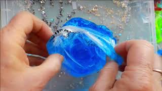 ASMR Checking Out My Childrens Space Slime Sensory Kit  Soft Spoken with Crinkles [upl. by Glanville]