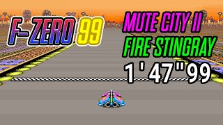 Mute City II  Fire Stingray 147quot99 FZero 99 Speedrun [upl. by Beard]