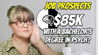 Job Prospects in Psychology 3 Jobs with a Bachelors Degree [upl. by Kiah]