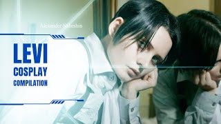 Best of Levi Ackerman cosplay compilation Attack on Titan [upl. by Narol]