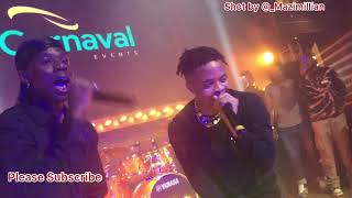 Rema x crayon  Too Correct Live Performance [upl. by Zohar760]