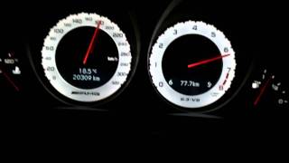 Top Speed Run in Mercedes SL63 AMG [upl. by Repmek]