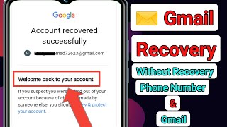 How to Recover Gmail Account Without Phone Number and Recovery Email  Sagor  Gmail Recovery 2024 [upl. by Ailecnarf]