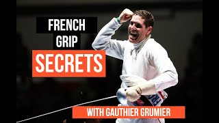 Gauthier Grumier Shares his Insight on Fencing French Grip  Gauthier Grumier Interview [upl. by Airotcivairam945]