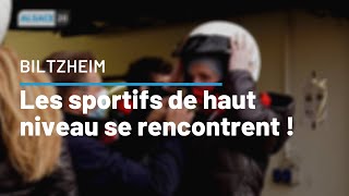 BILTZHEIM  Les sportifs de hautniveau se rencontrent [upl. by Ecreip179]