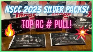 🔥2023 Topps National Silver Packs 😯Baseball Wrapper Redemption Packs Top RC Pull [upl. by Mya380]