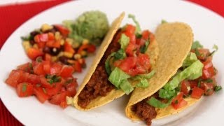 American Ground Beef Tacos Recipe  Laura Vitale  Laura in the Kitchen Episode 571 [upl. by Babcock]