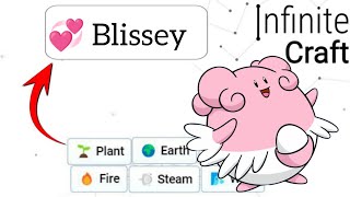 How to make Blissey in infinite craft  infinity craft [upl. by Ahseiyt]