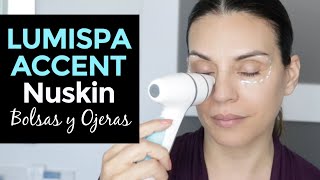 Lumispa Accent de Nuskin para OJERAS y BOLSAS DEBAJO DE LOS OJOS [upl. by Farrel731]