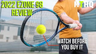 The new 2022 YONEX EZONE 98  Complete Review By Former Top 400 ATP [upl. by Nilauqcaj684]