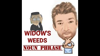 Widows Weeds  Noun Phrase 522 Origin  English Tutor Nick P [upl. by Elokcin]