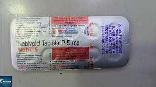 Nebi 5 mg tablet  Nebivolol  betablocker [upl. by Swan]