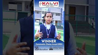 Sanjana K  World Best School Winner  Kalvi Matriculation Higher Secondary School  Oddanchatram [upl. by Saundra654]