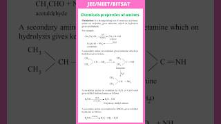 Oxidation  chemical properties of Amines  JEE  NEET  BITSAT [upl. by Mallory]